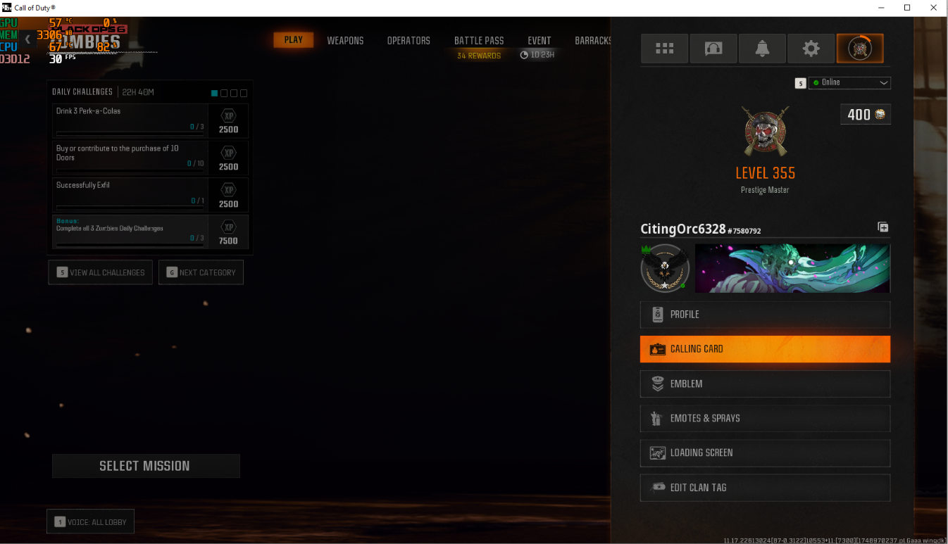 🚨 Prestige Master LVL 355 🪐 Dark Matter × Nebula 🧿 1200+ Camos ⚡ All Guns Maxed 👤 20+ Operator Skins 🧬 Legit Unlock 🛰️ Linkable: PC/XBOX/PSN 🧠 BO6 & WZ4