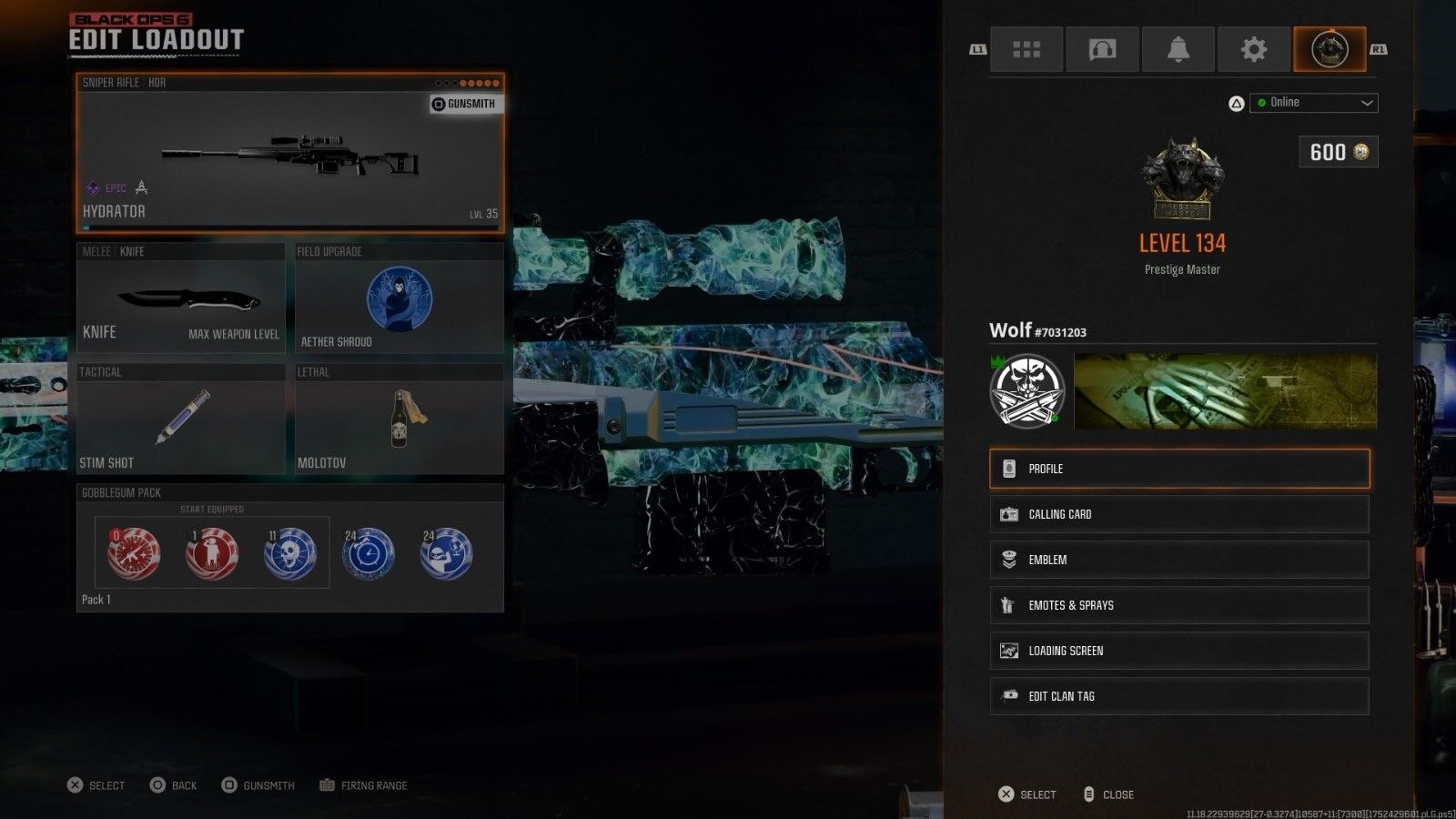 Prestige Master 🔥 Abyss + Dark Matter + Nebula 💠 3x Mastery Camos 🎯 All Guns Maxed 🎨 1800+ Camos 🎁 2 Bundles 🔐 Full Access 🔗 Steam • PSN • Xbox • BNet