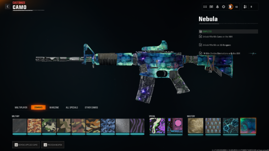 33 NEBULA CAMOS UNLOCKED50 WINS + 55 LEVELRANDOM PRESTIGE HANDMADE / SMURF ALL PLATFORMS LINKALBEACTIVISIONBO6 / WZ