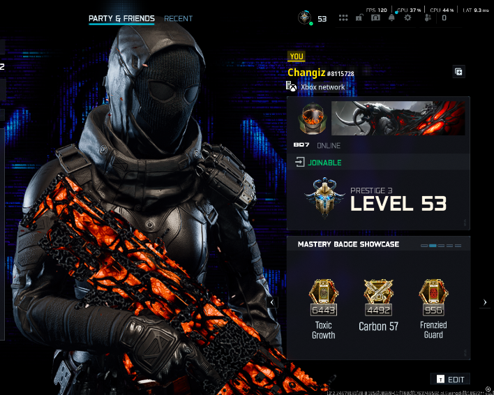 BO7 / WZ 🔥 30 infestation camos UNLOCKED🔥 Level 55 prestige 3 🔥 can be linked to Battle net / Steam / PS / Xbox 🔥 Instant