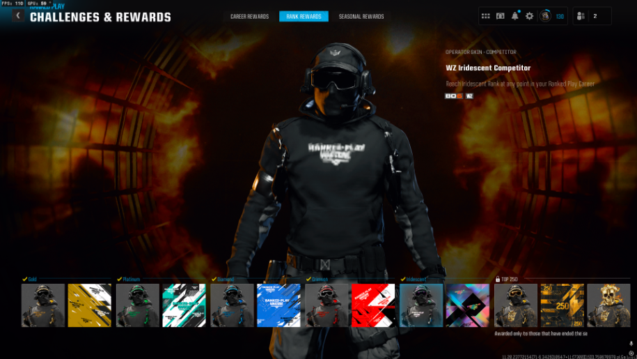 🔥 Prestige Master 150+ 🎖️ Iridescent S5 🩸 Michael Myers Operator 👹 BlackCell Season 3 🌌 50+ Guns Maxed 🔫 100+ Operators 🧍‍♂️ MW3 Crimson 🛡️ PC/XBOX/PSN