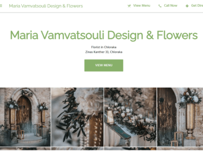 Maria Vamvatsouli Design & Flowers