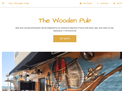 The Wooden Pub