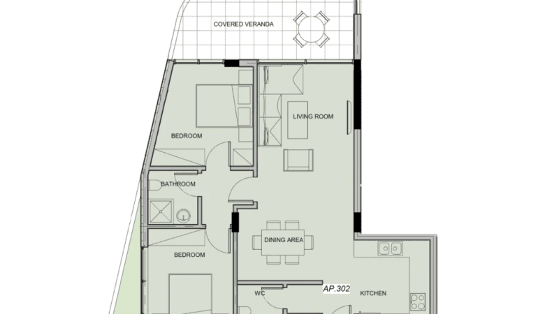 Homer Residences: Apartment 302