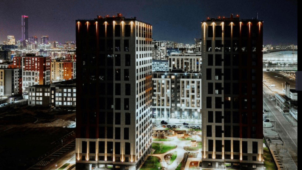 Sezim Qala. Baqyt Towers