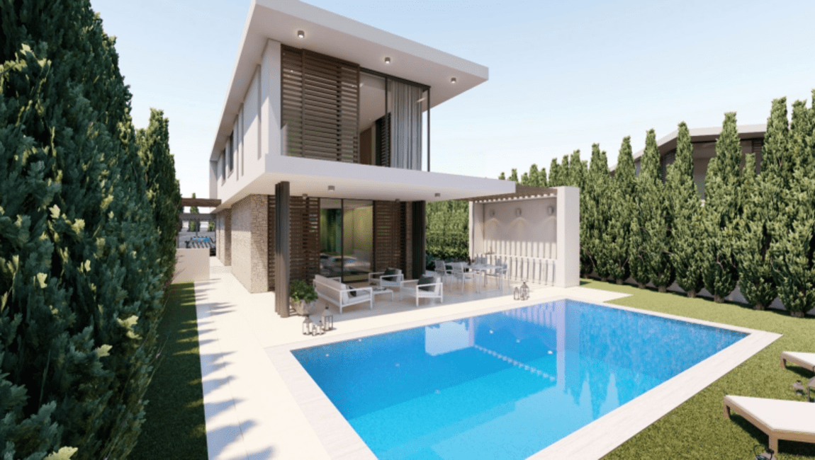 Розкішна унікальна вілла в Като Пафосі