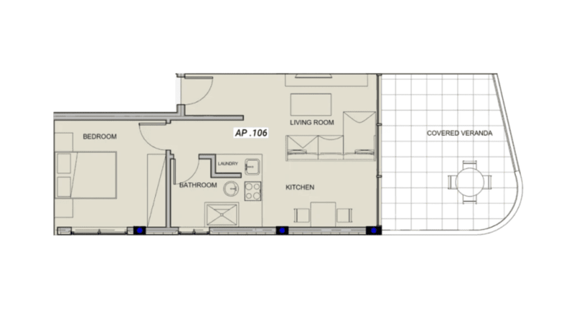 Residences: Квартира106