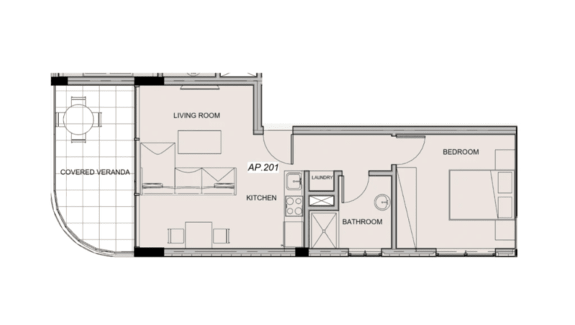 Homer Residences: Квартира 201