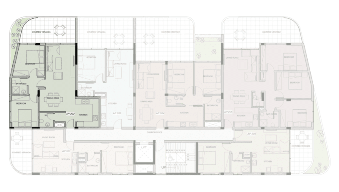 Residences: Квартира 202