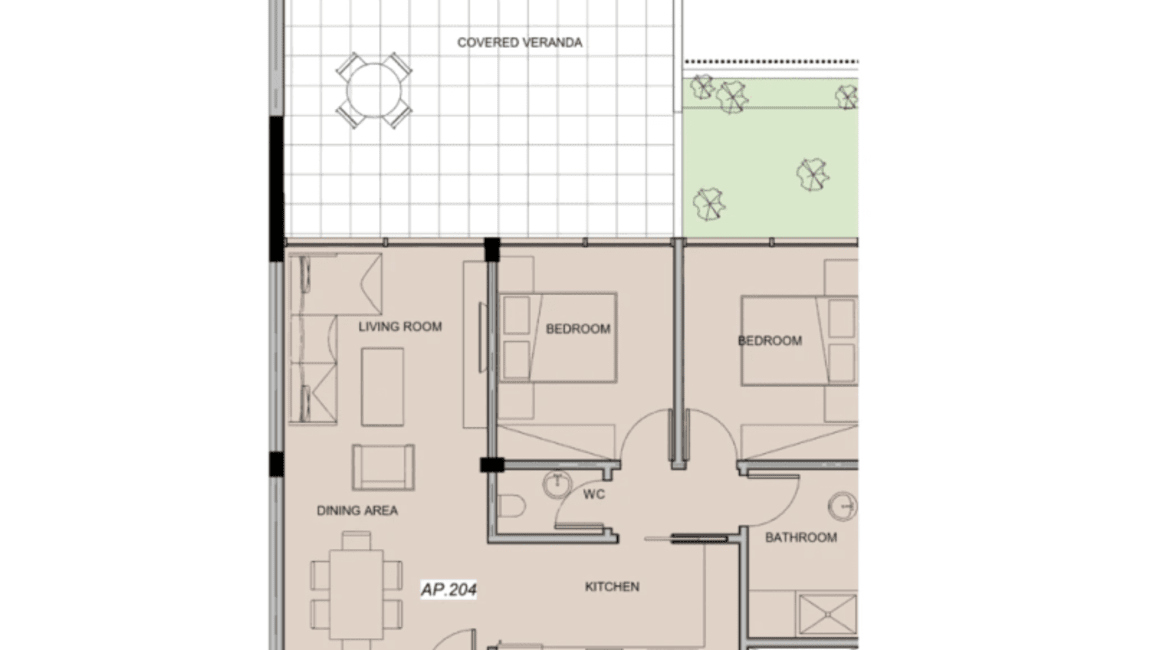 Homer Residences: Apartment 204