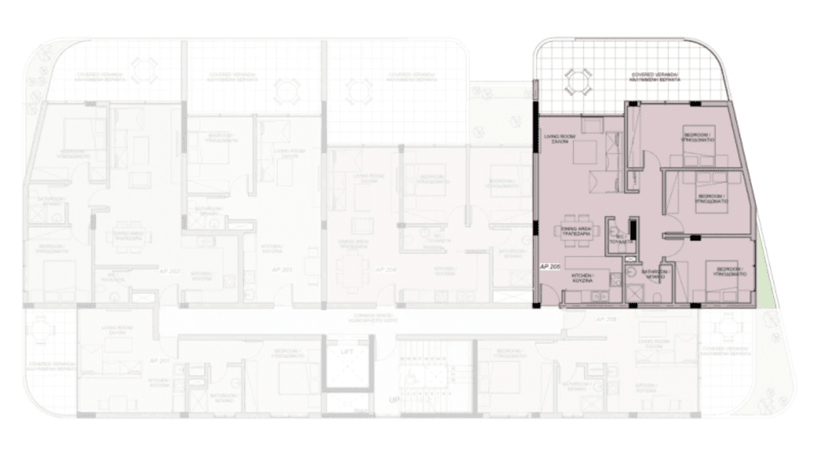 Homer Residences: Квартири205