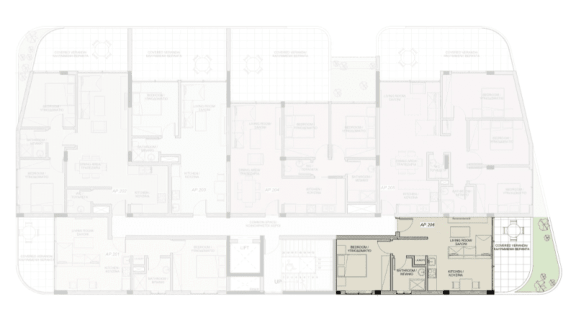 Homer Residences: Квартира 206