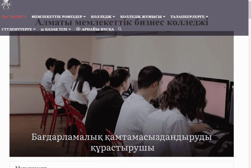 Алматинский государственный бизнес колледж