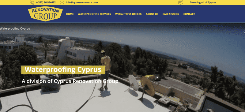 Waterproofing Cyprus