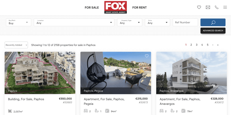 Fox Smart Estate Agency Paphos