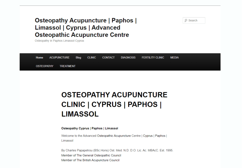 ADVANCED OSTEOPATHIC ACUPUNCTURE CENTRE