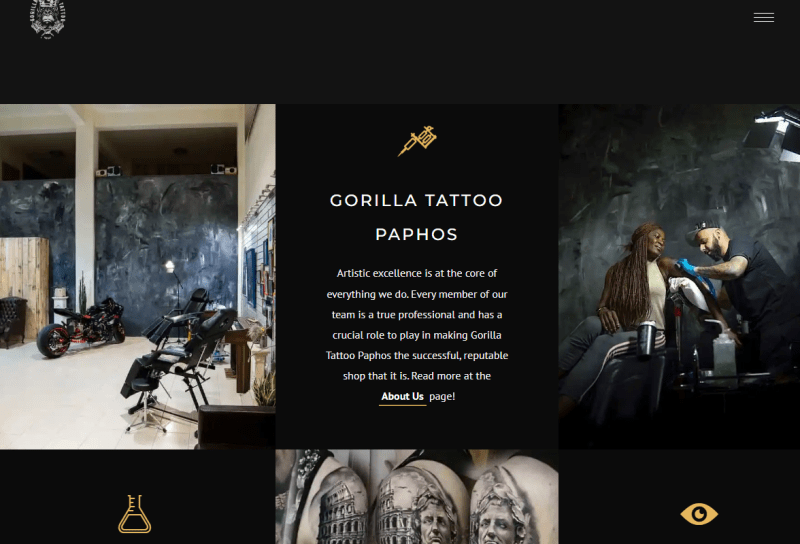 Gorilla Tattoo Paphos
