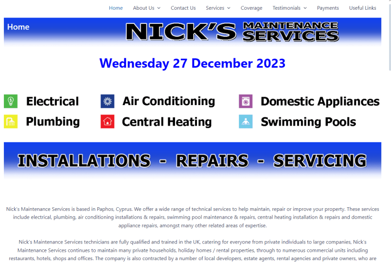 Nick's Maintenance Services