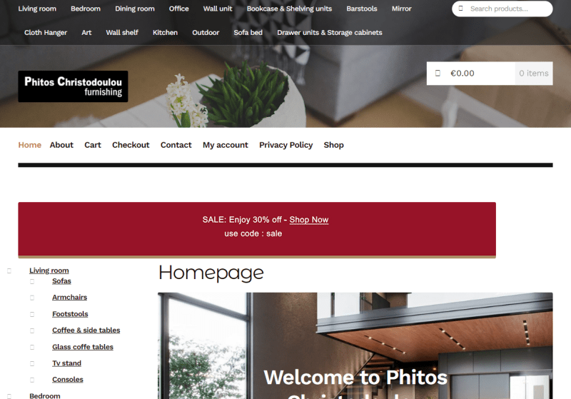 Phitos Christodoulou furnishing