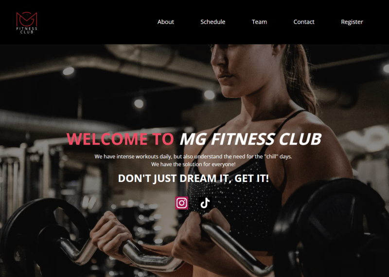 MG FITNESS CLUB