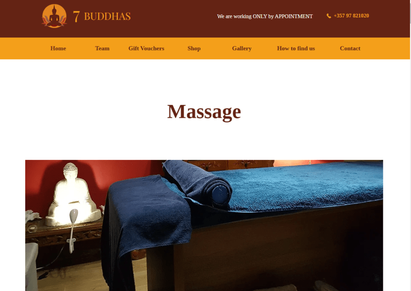 7 Buddhas Yoga and Massage Center Paphos