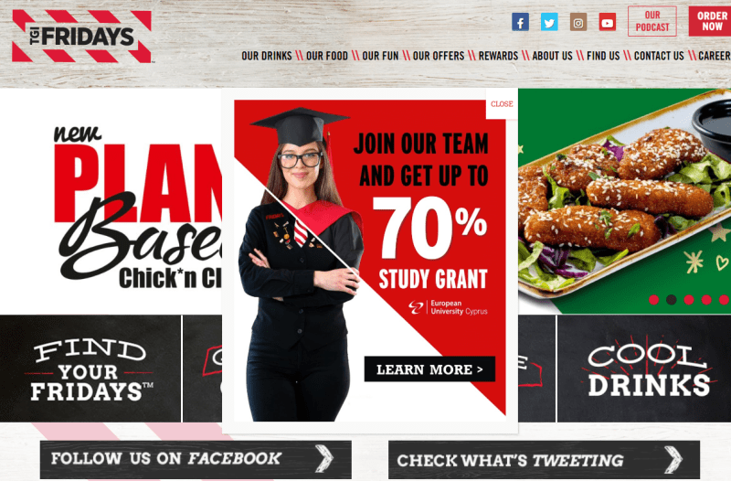 TGI Fridays Kings Avenue Mall
