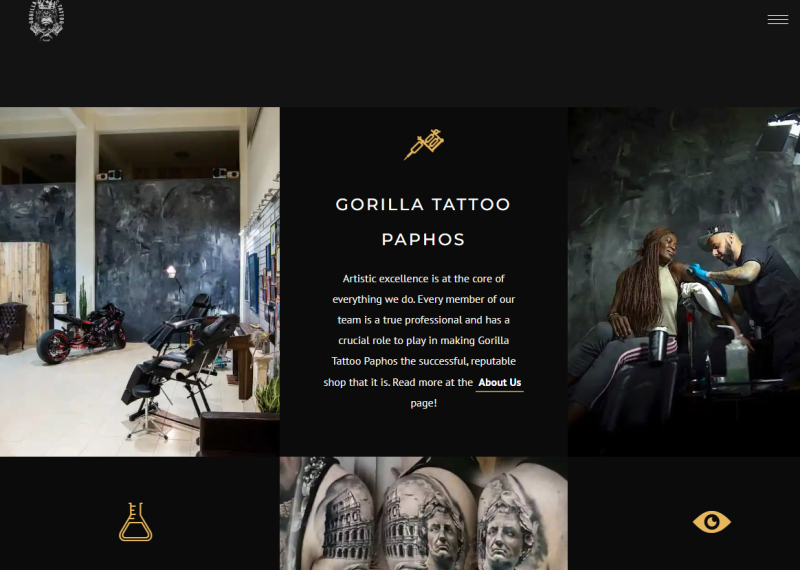 Gorilla Tattoo Paphos