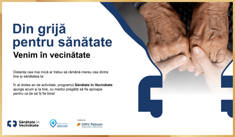 Din sanatate venim in vecinatate — campanie MedCorp