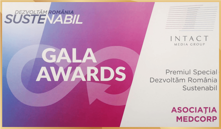 Gala Premiilor MedCorp 2022 — ceremonie de premiere