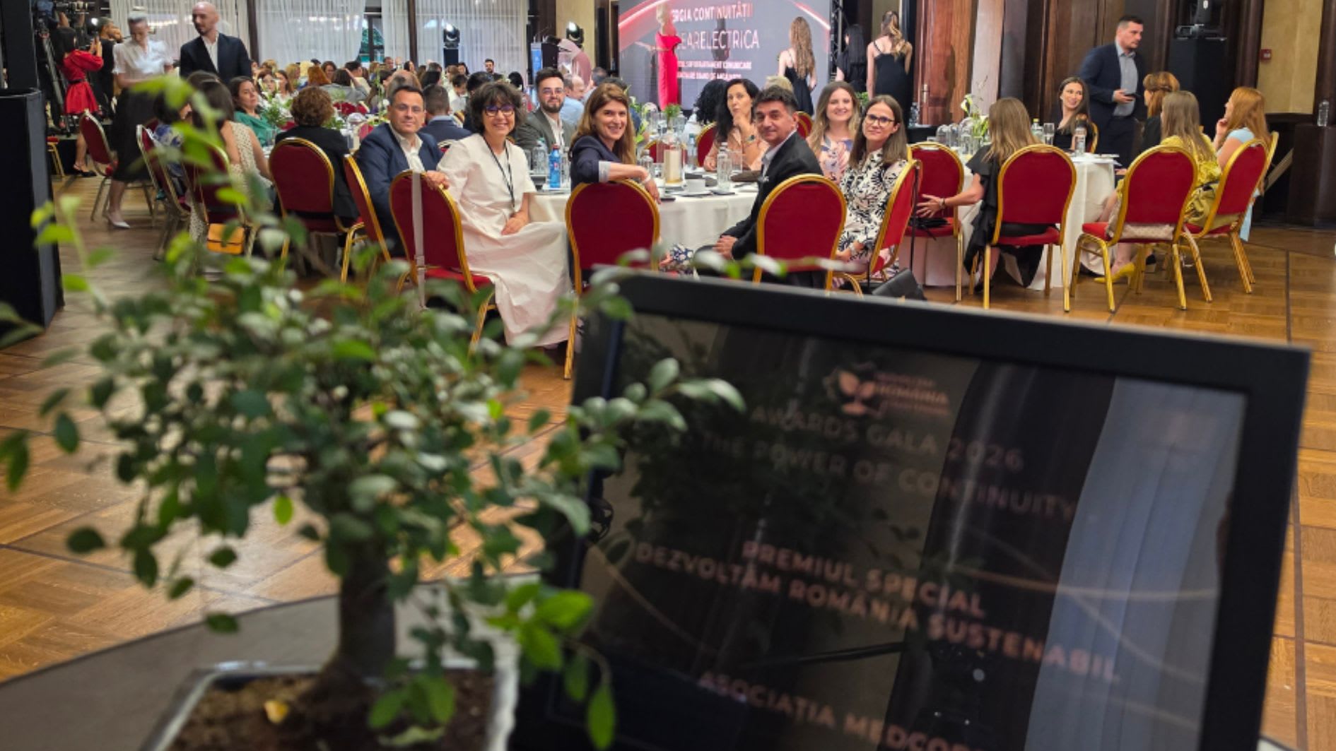 Dezvoltăm România Sustenabil — Awards Gala 2026 — echipa Medcorp la eveniment