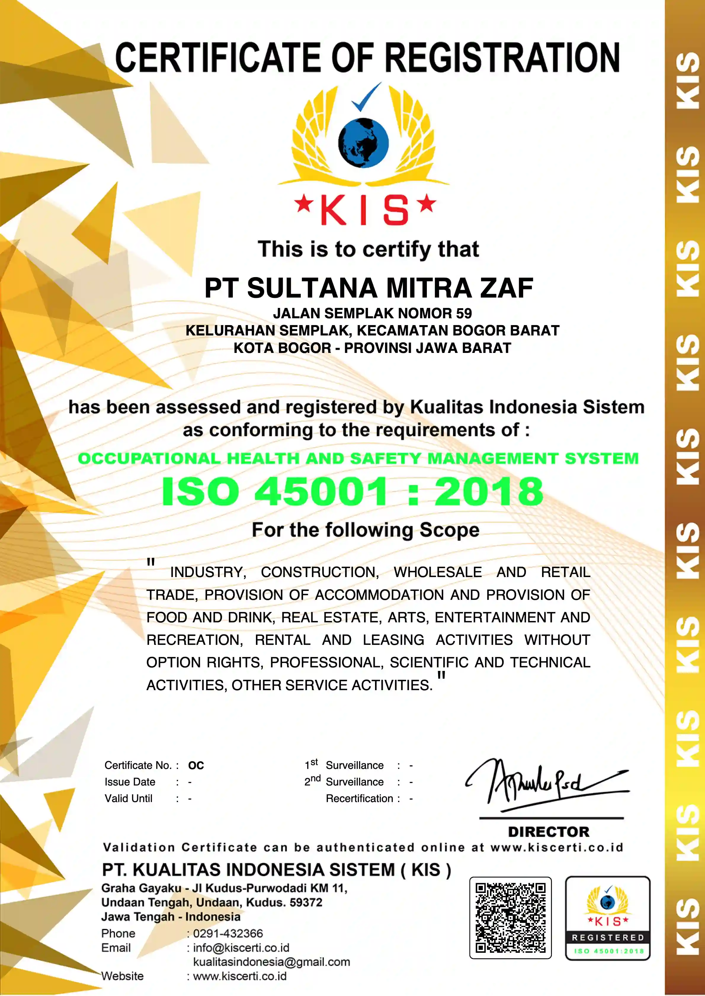 ISO 45001:2018