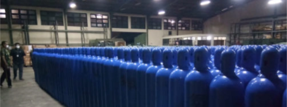 Pengadaan Bantuan Tabung Oksigen Bencana COVID-19 bersama Bank Indonesia