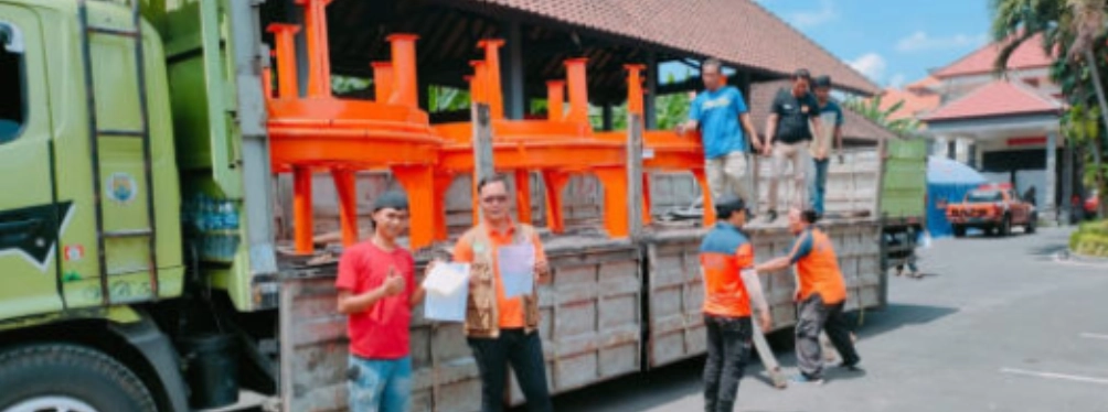 Pengadaan Toren dan Kaki Besi dalam Rangka Penanggulangan Bencana Kekeringan bersama BNPB