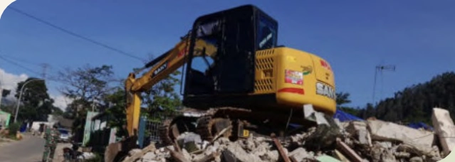 Project Relokasi Pasca Gempa Cianjur bersama BNPB