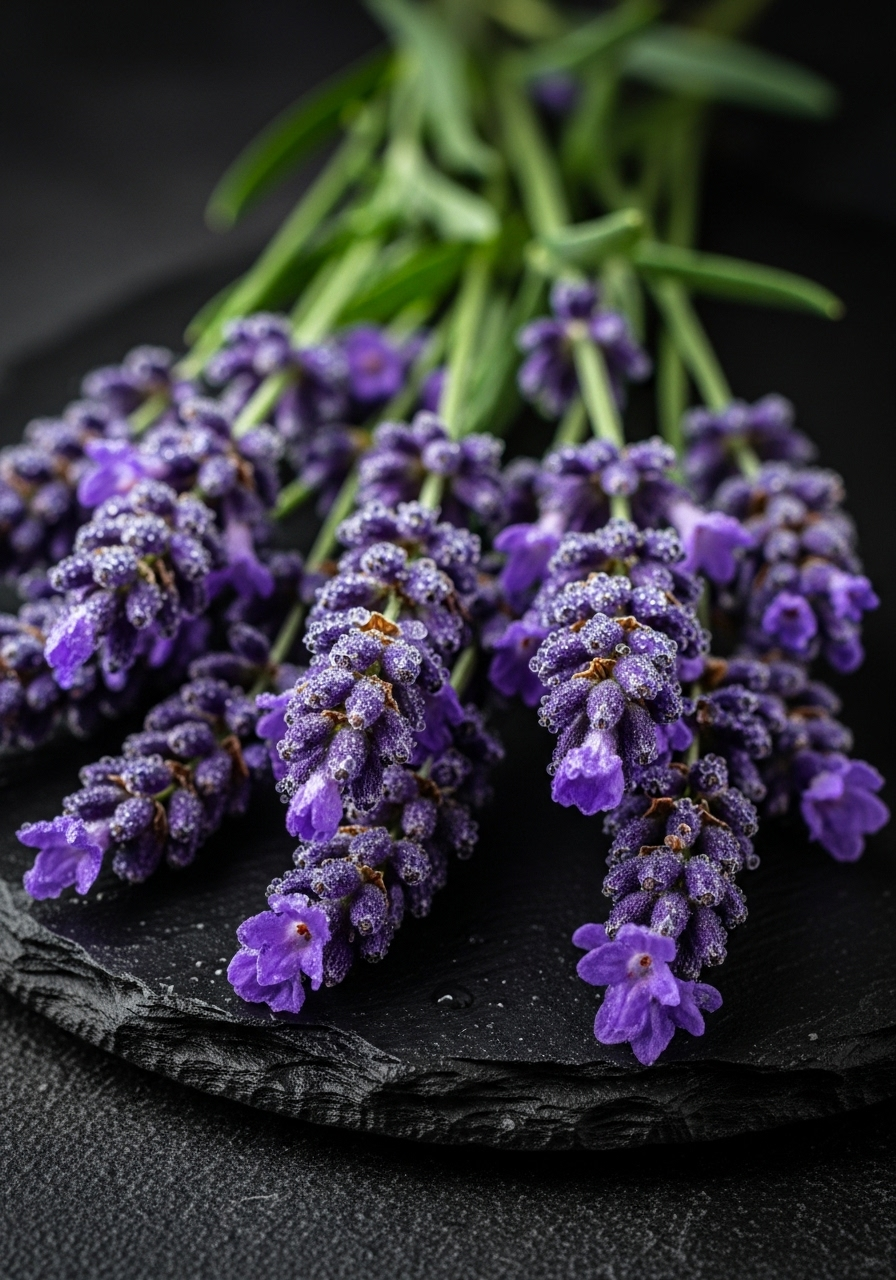 Close-up of fresh lavender flowers