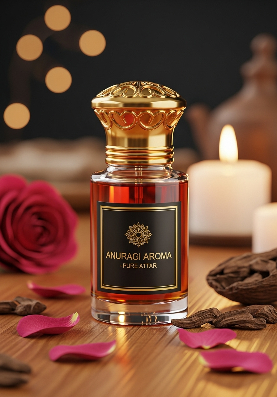 Concentrated Attar in a small bottle