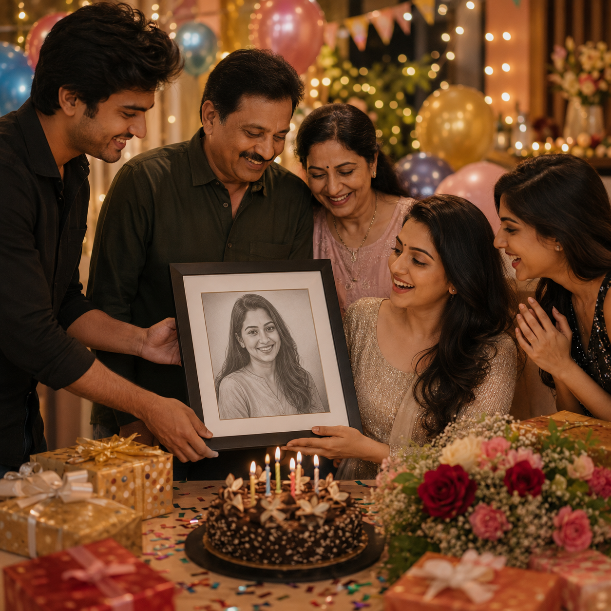 Birthday Gift Customized Photo Frame