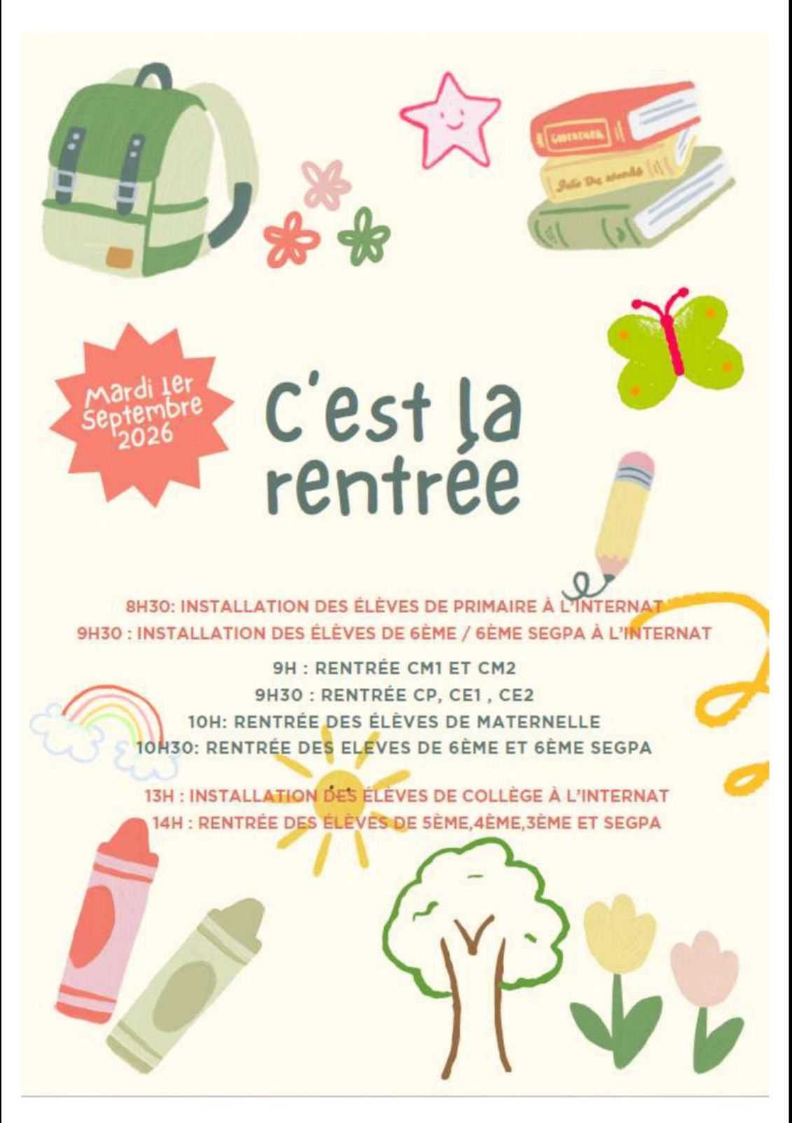 Rentrée