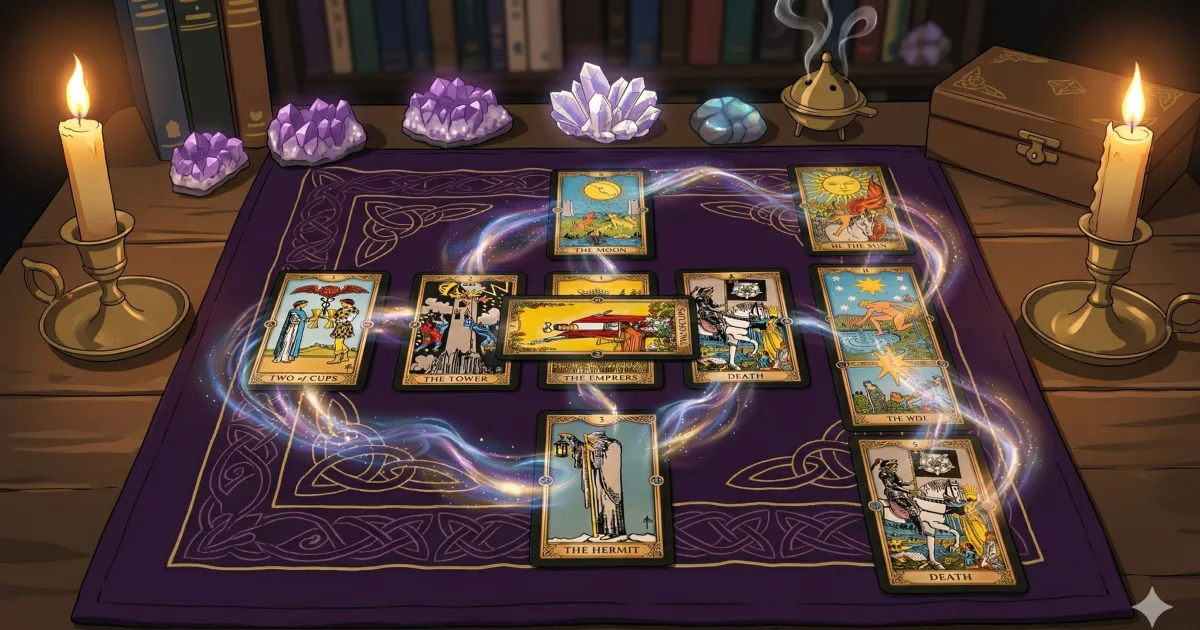 Celtic Cross Tarot: Read All 10 Cards as One Story