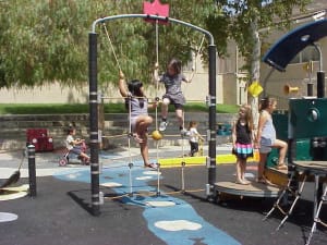 Toddler in California