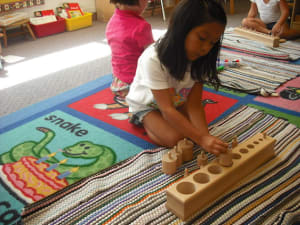 Child and daycare montessori