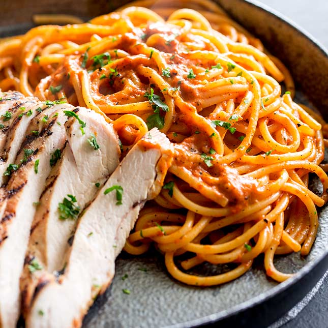 Grilled Chicken Pasta