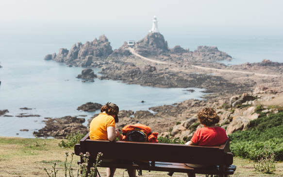 Jersey walkers corbiere