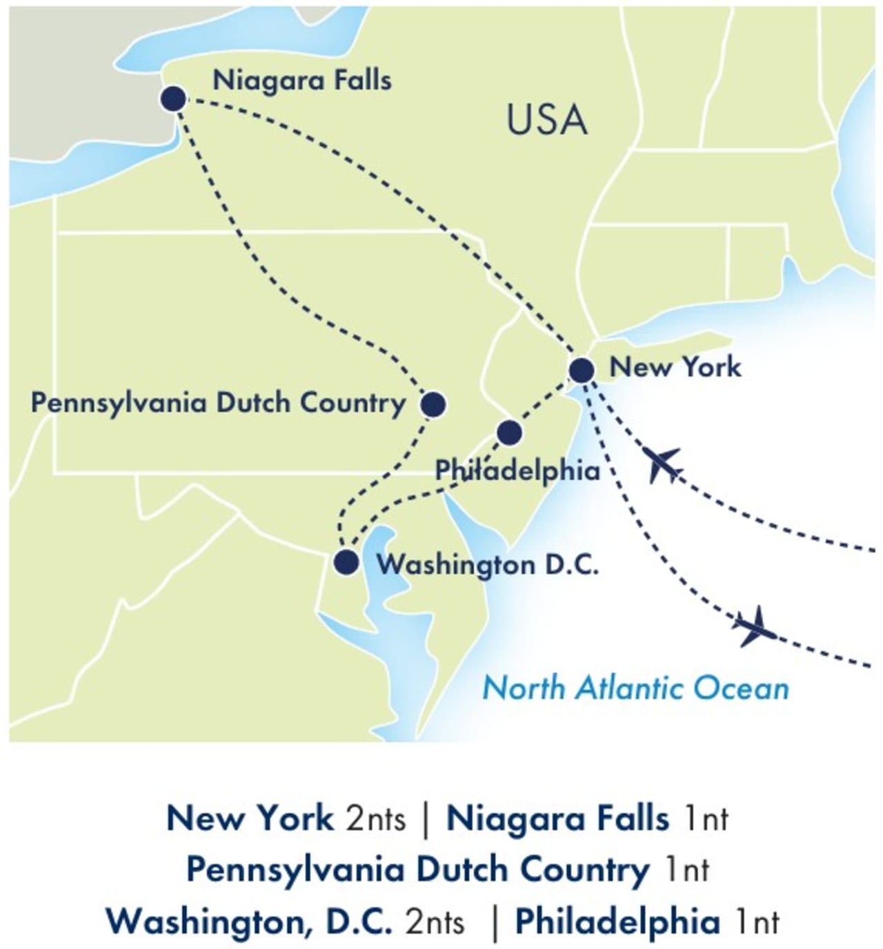 Great Eastern Cities tour