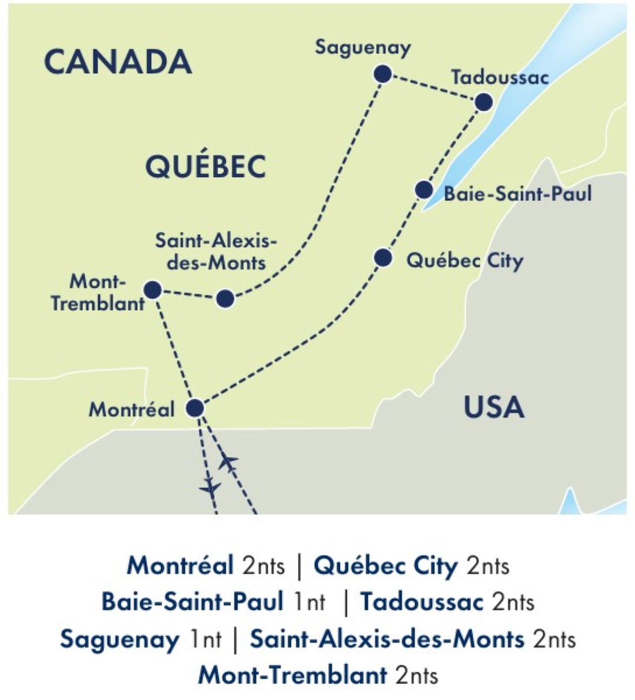 Quebec City Breaks tour
