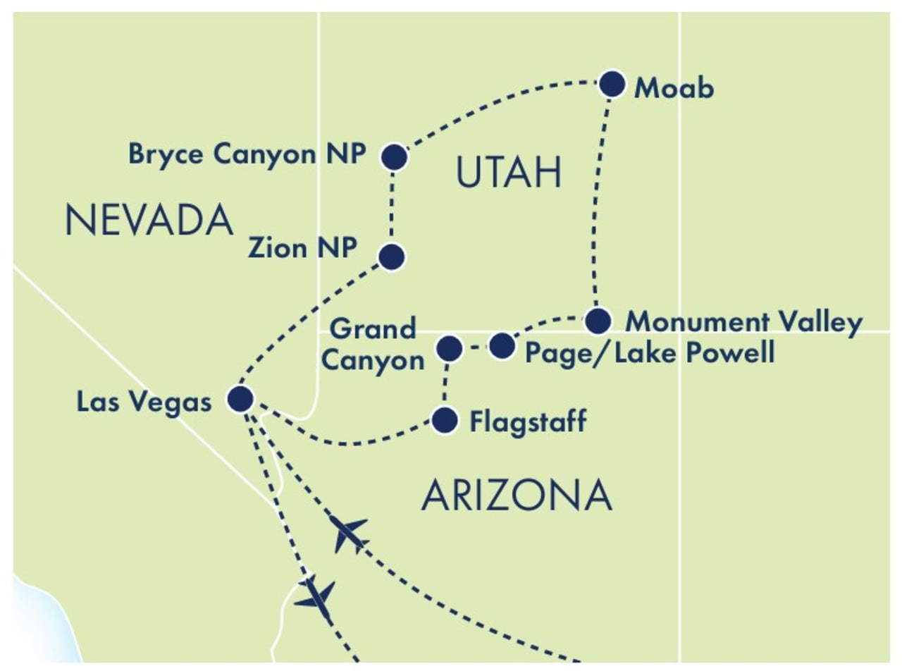 USA NP Adventure tour