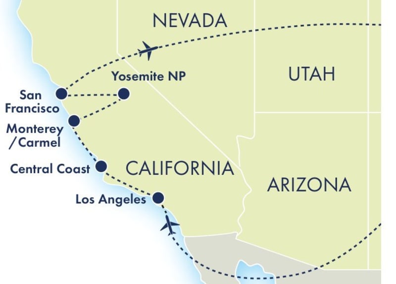 Postcards of California