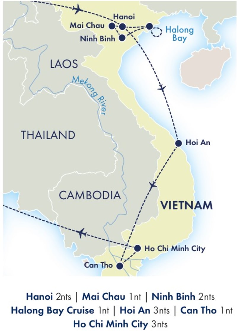 Journey through Vietnam