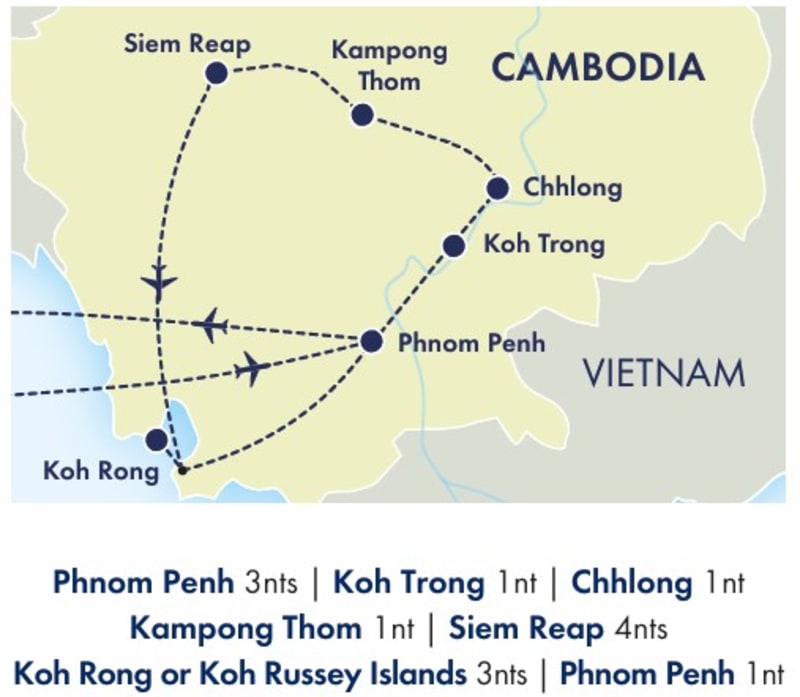 Cambodia cultural gems tour