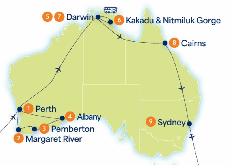 Grand Aussie tour